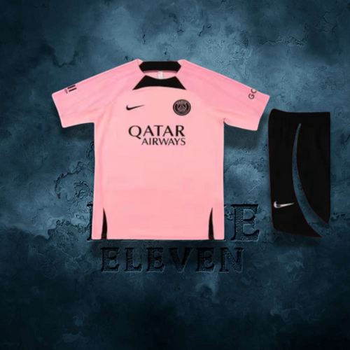 Ensemble d'Entraînement PSG 2023/2024 Rose