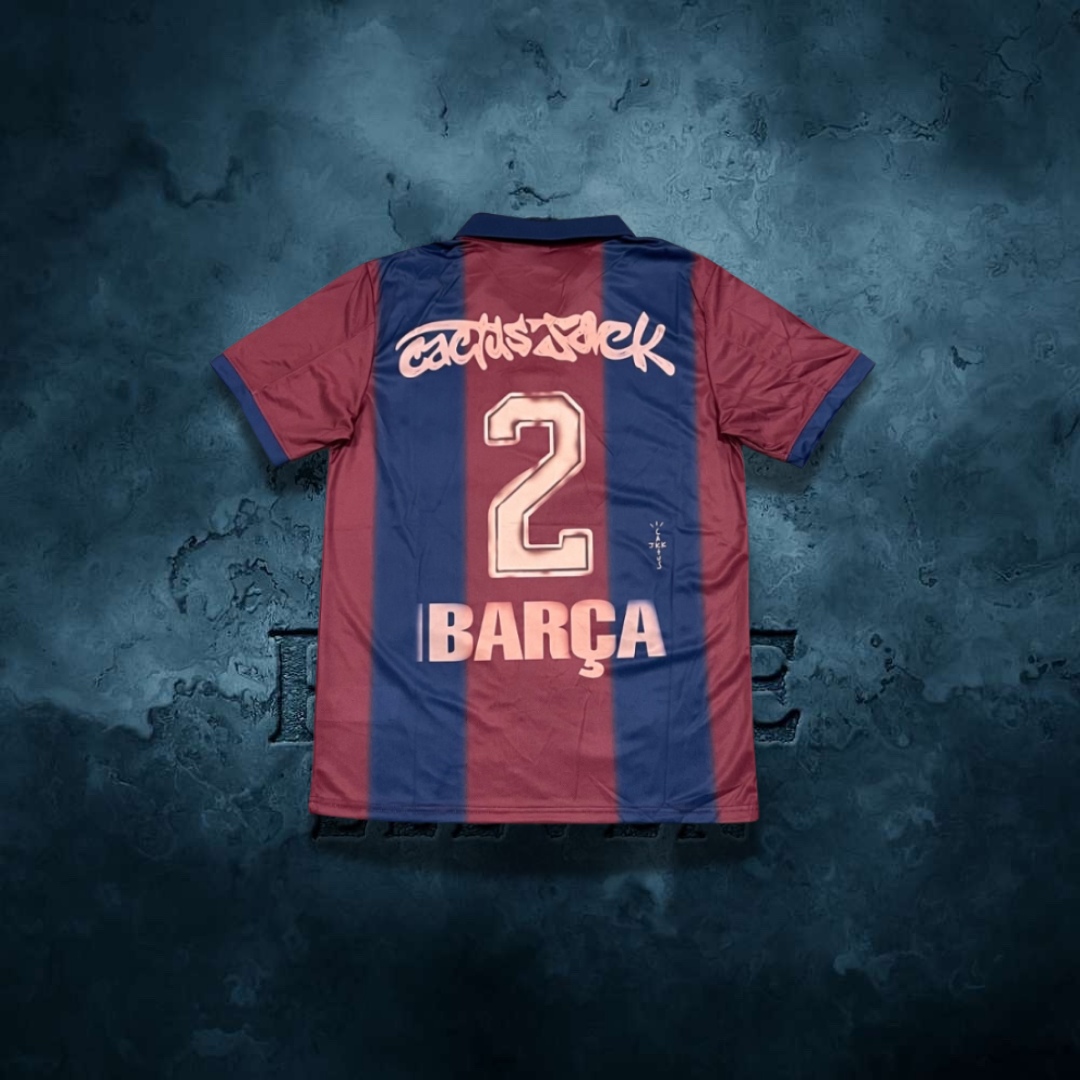 Maillot FC Barcelone Cactus Jack Travis 2025/2026